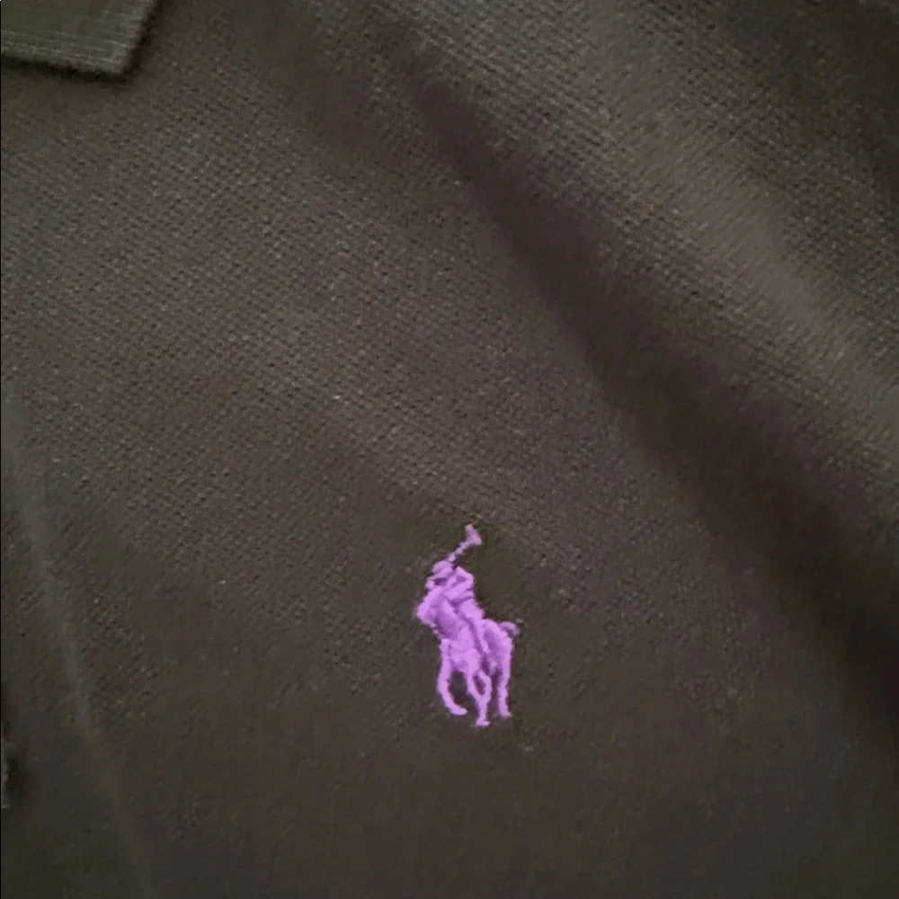 Polo by Ralph Lauren BLACK Button Down Shirt - Picture 6 of 7